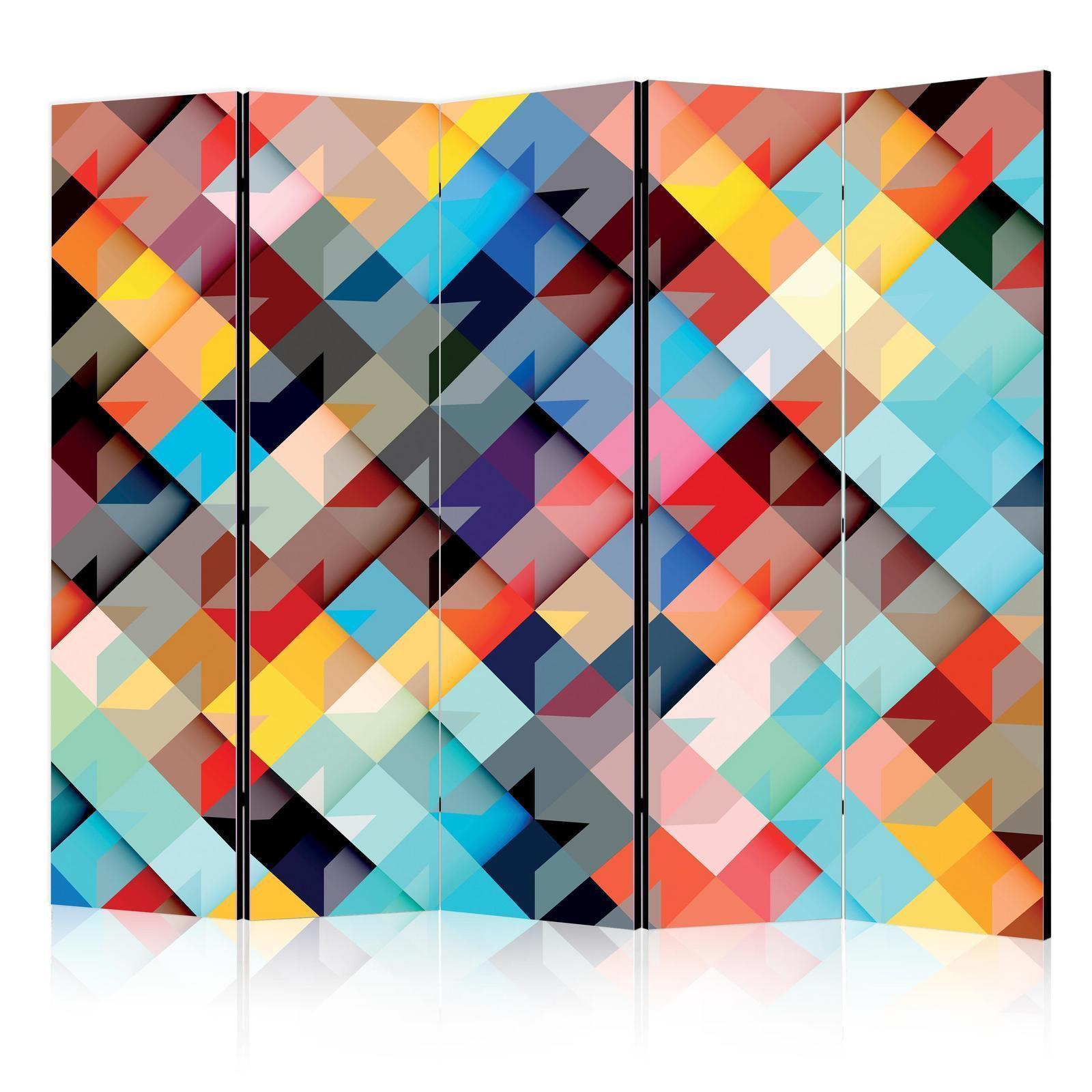Paravent - Colour Patchwork II Artgeist