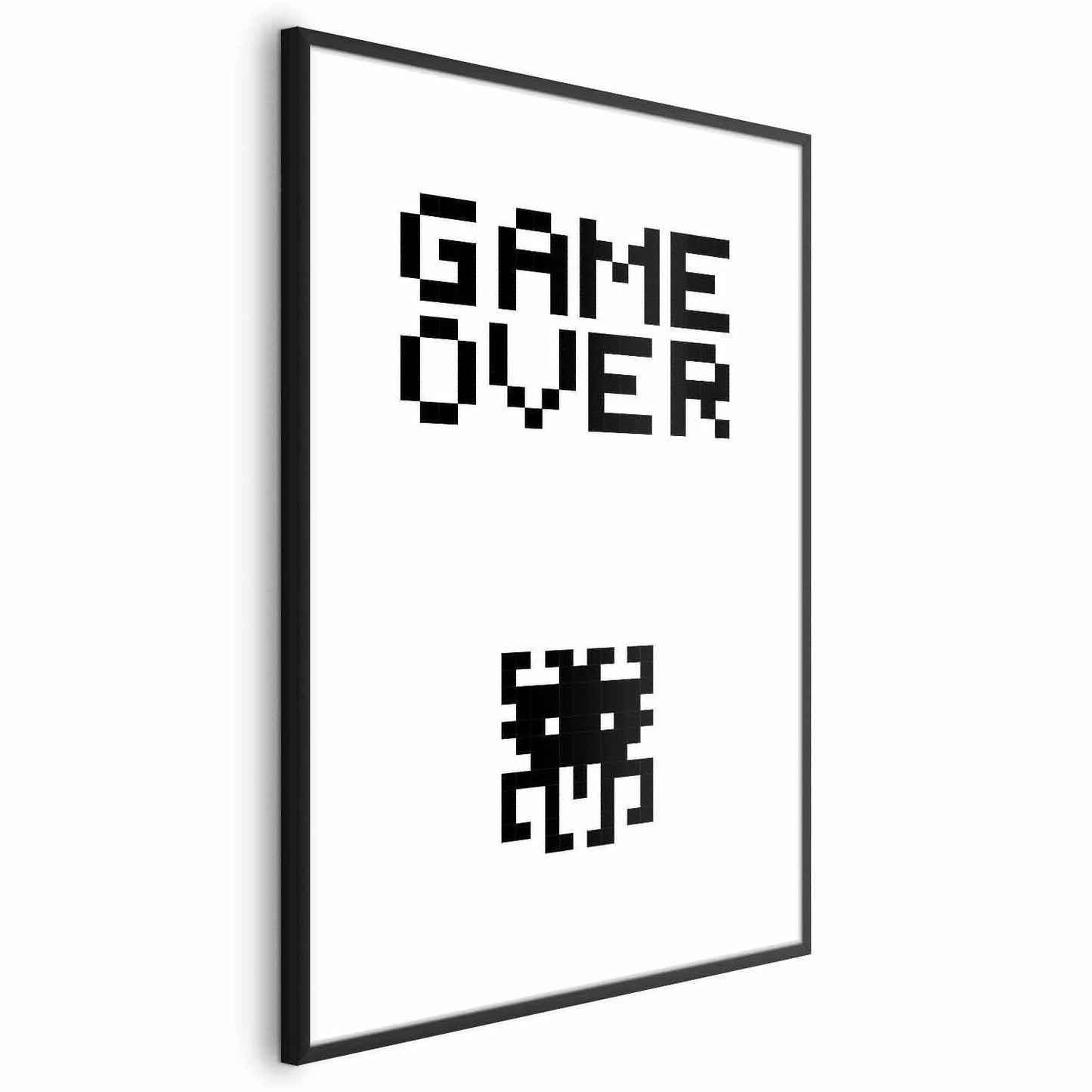 Poster Game Over – Retro-Gaming-Stil für echte Zocker