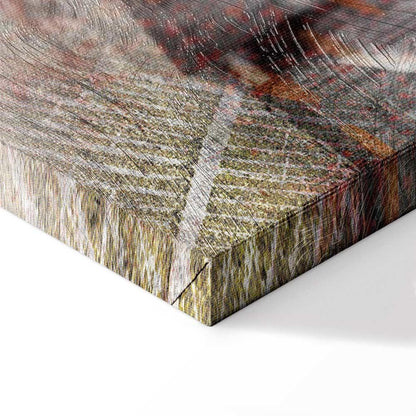 Leinwandbild - Secret Stairs (1 Part) Vertical