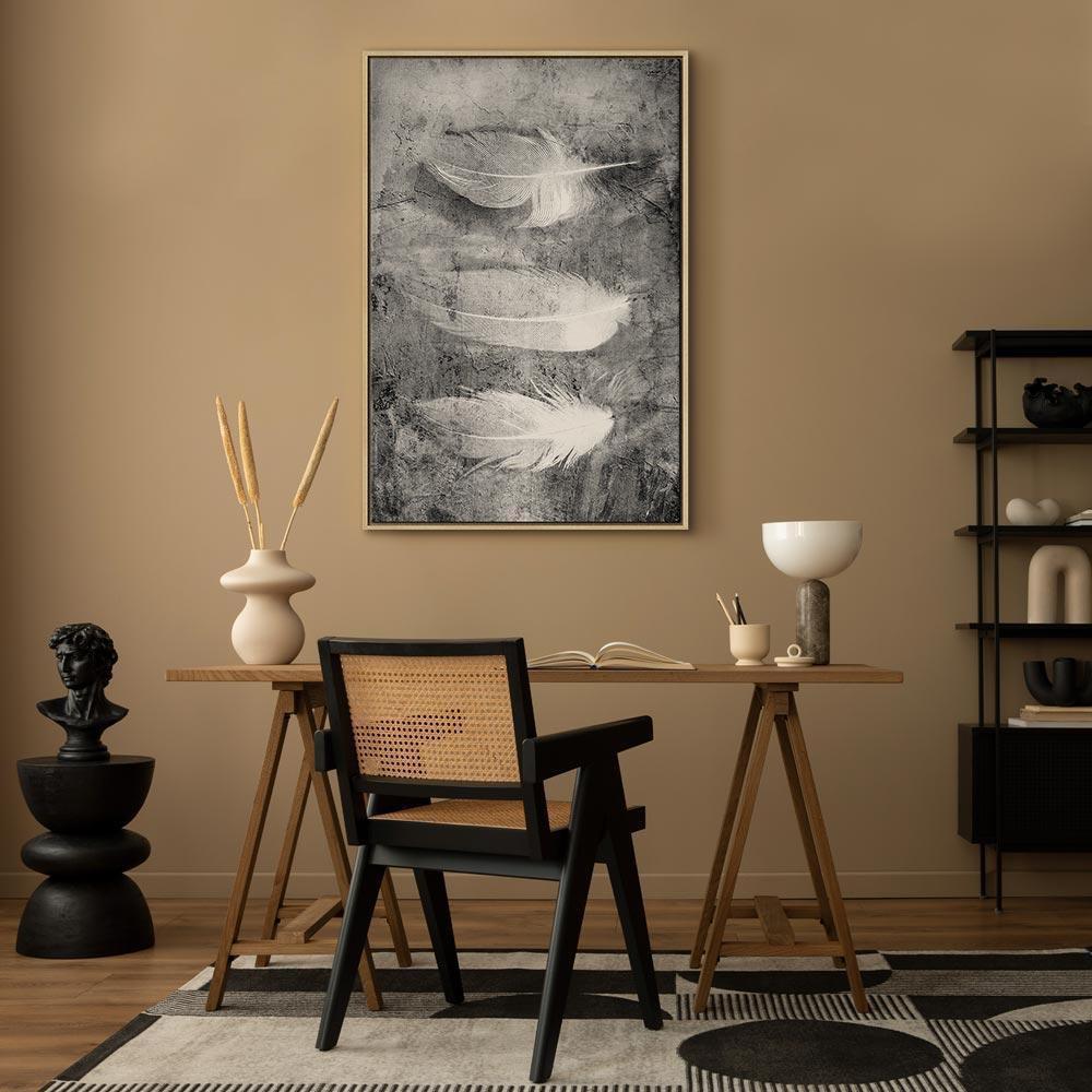 Leinwandbild - Fleeting Mystery (1 Part) Vertical