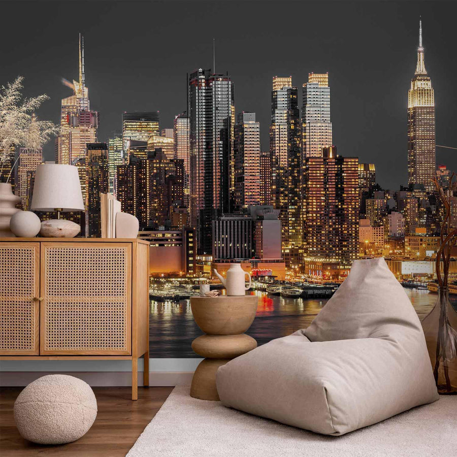 Fototapete New York Skyline bei Dämmerung – NYC Twilight