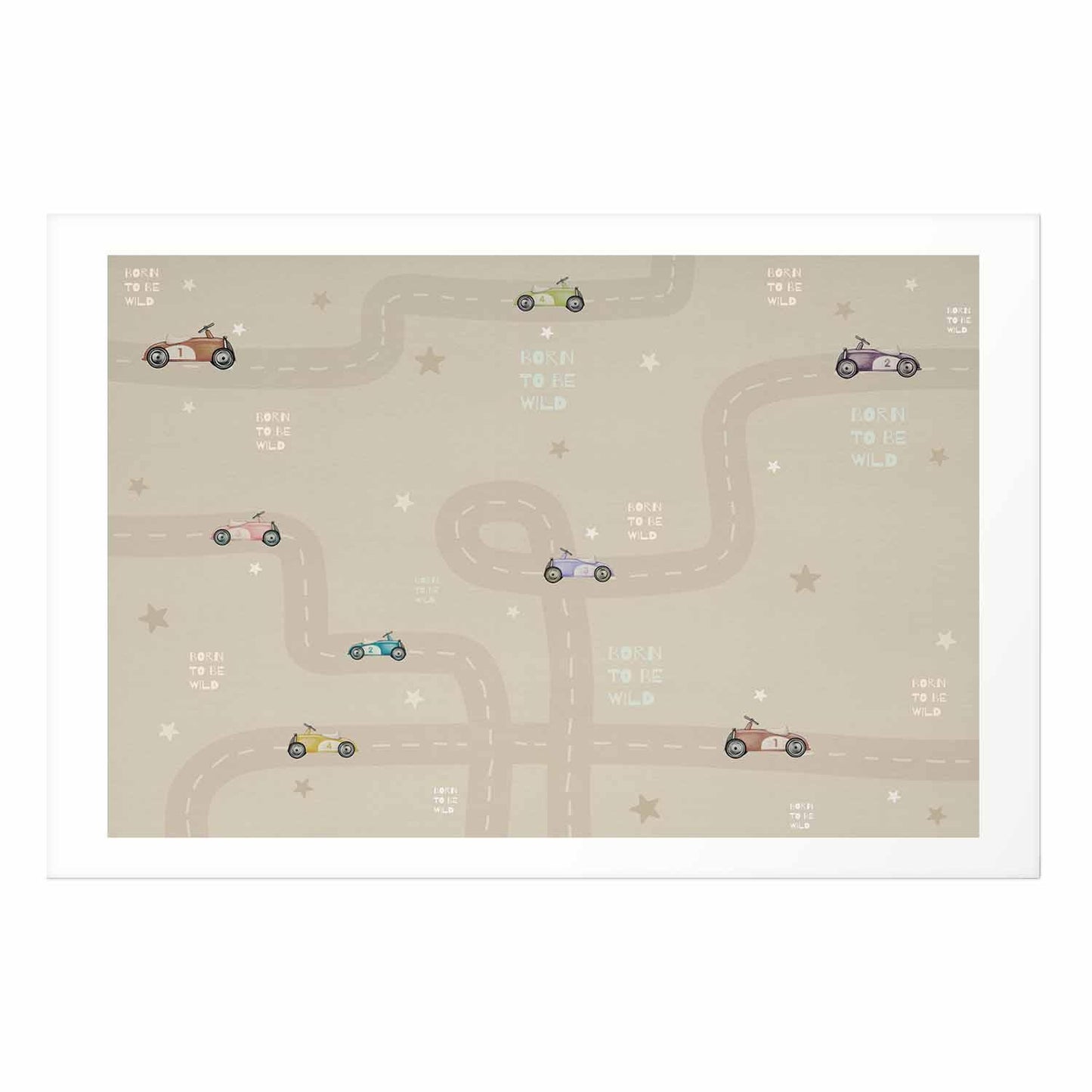 Poster - Racing Cars