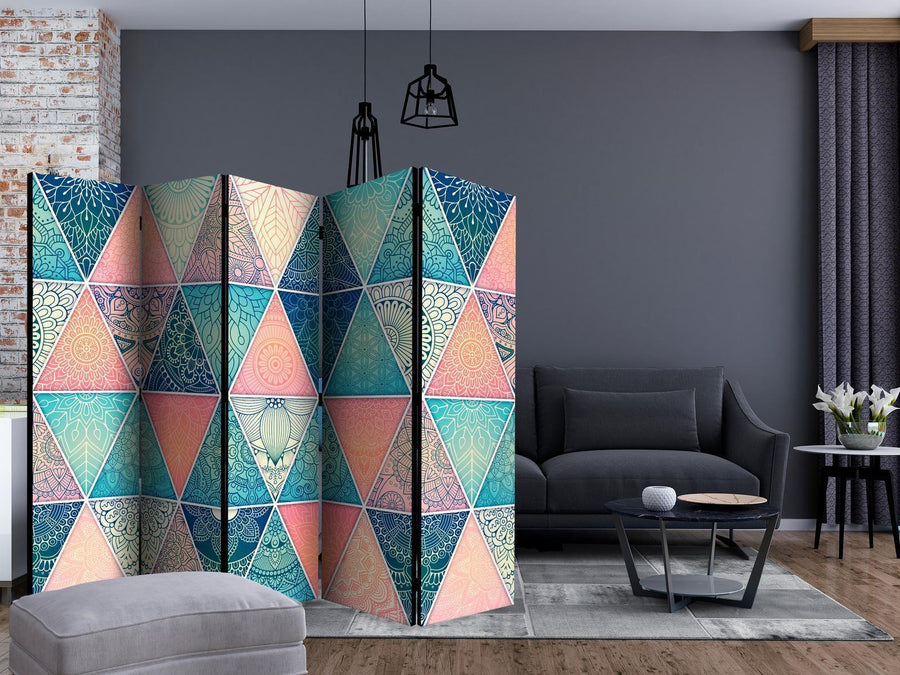 Paravent - Oriental Triangles II Artgeist