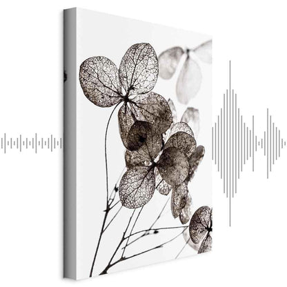 Leinwandbild - Transparent Clover (1 Part) Vertical