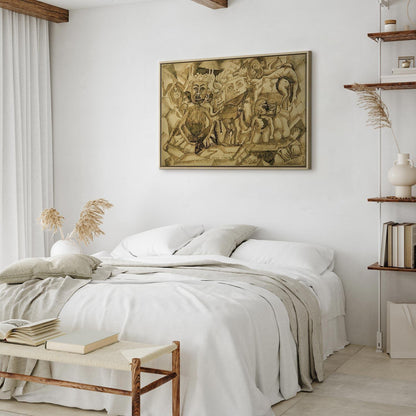 Leinwandbild - Frida Kahlo – Karma