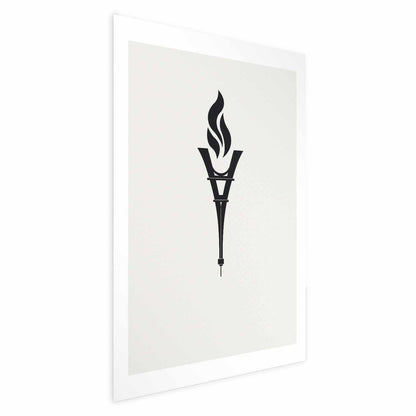 Poster - Torch Shaped Like the Eiffel Tower