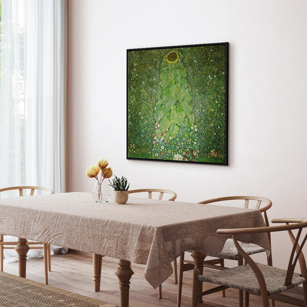 Leinwandbild - Gustav Klimt – The Sunflower