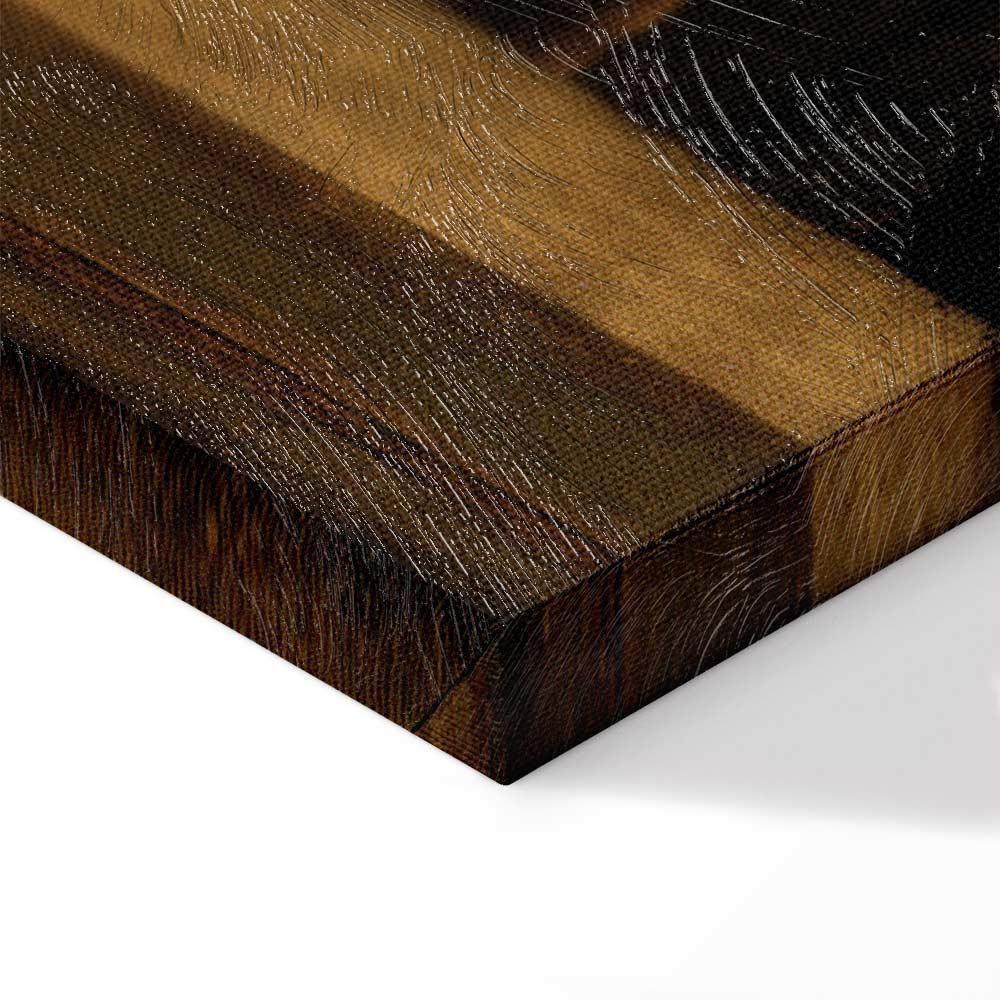 Leinwandbild - Leonardo da Vinci – Beautiful Ferronière