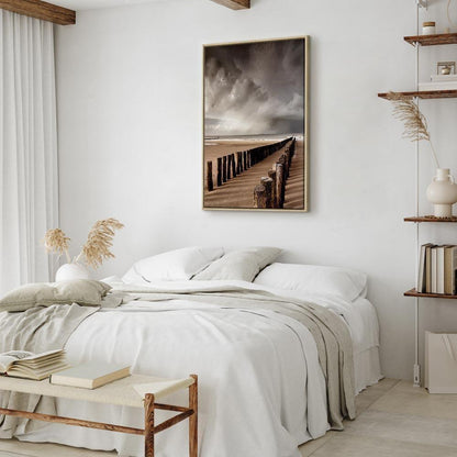 Leinwandbild - Prospect of Hope (1 Part) Vertical