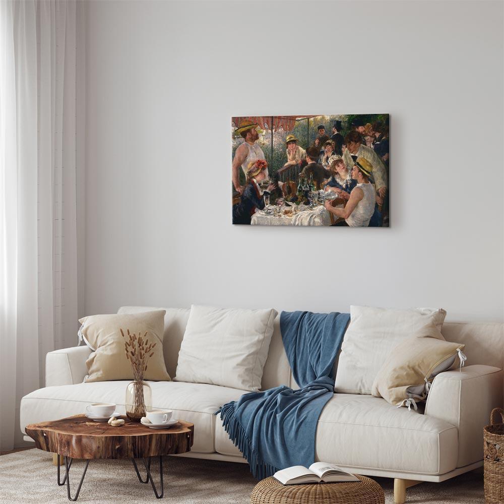 Leinwandbild - Pierre-Auguste Renoir – Luncheon of the Boating Party
