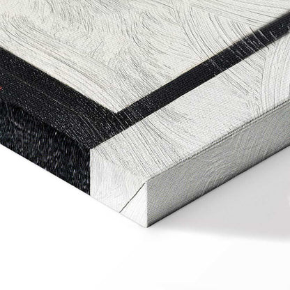 Leinwandbild - Piet Mondrian – Composition No III, with red, blue, yellow and black