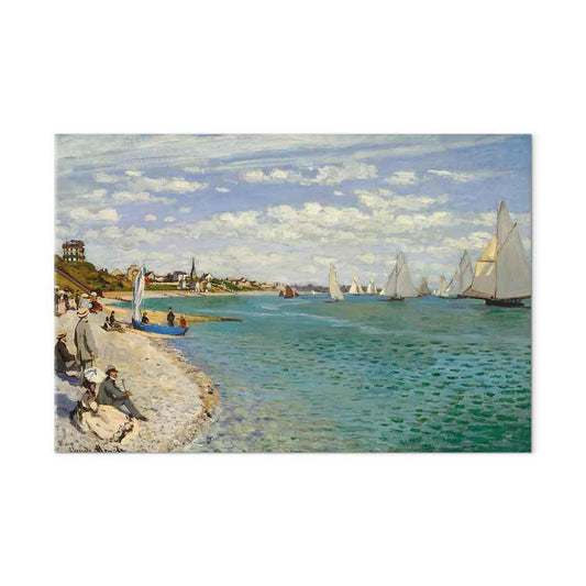 Leinwandbild - Claude Monet – Regatta at Sainte-Adresse