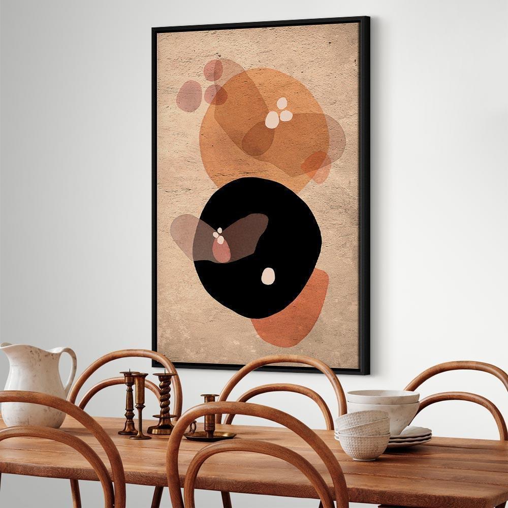 Leinwandbild - Moon Butterfly (1 Part) Vertical