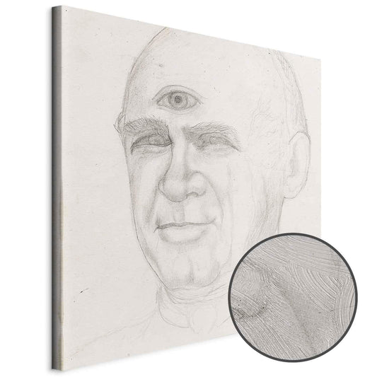 Leinwandbild - Frida Kahlo – Portrait of Nacho Aguirre