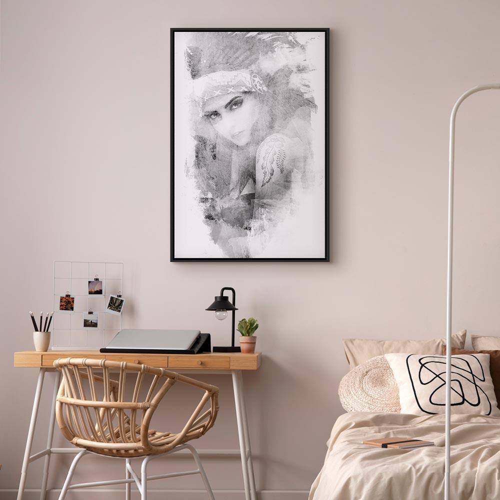 Leinwandbild - Ethnic Look (1 Part) Vertical