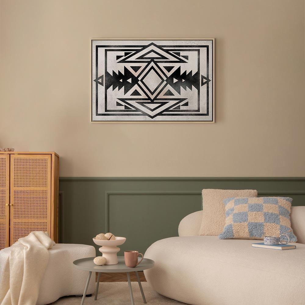 Leinwandbild - Ethnic Pattern (1 Part) Wide