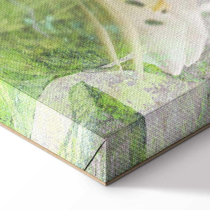 Leinwandbild - Green Breath (1 Part) Vertical