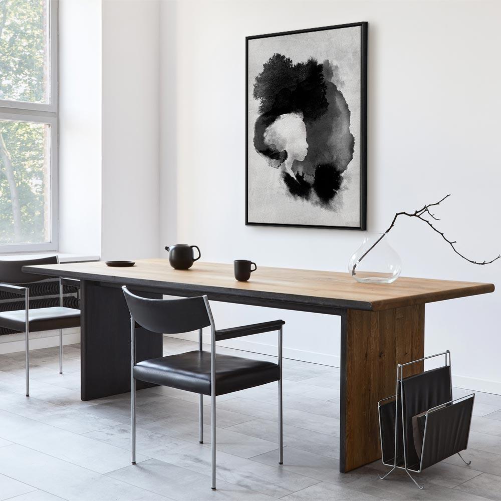 Leinwandbild - Painted By Light (1 Part) Vertical