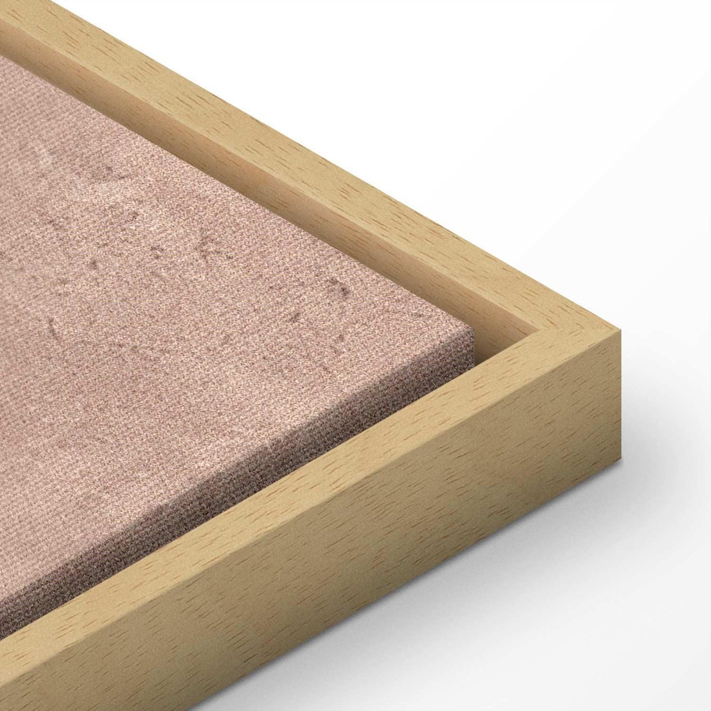 Leinwandbild - Wildflowers – black plants on lime-wash background