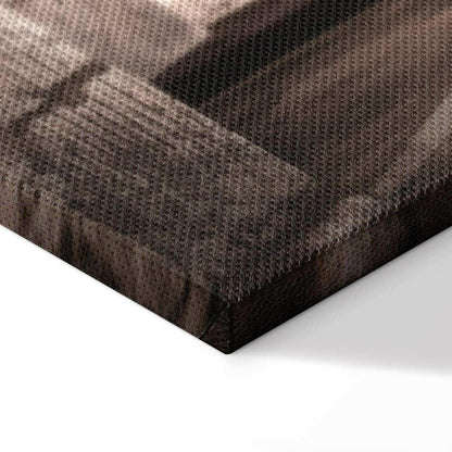 Leinwandbild - Retro Alley (1 Part) Vertical