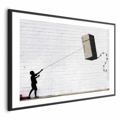 Poster - Flying Fridge Artgeist