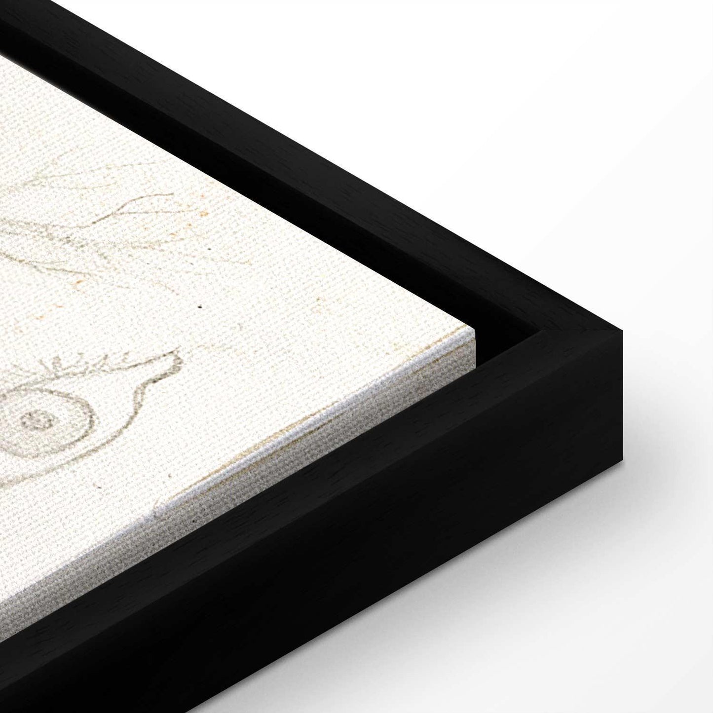 Leinwandbild - Frida Kahlo – Drawing of Eyes