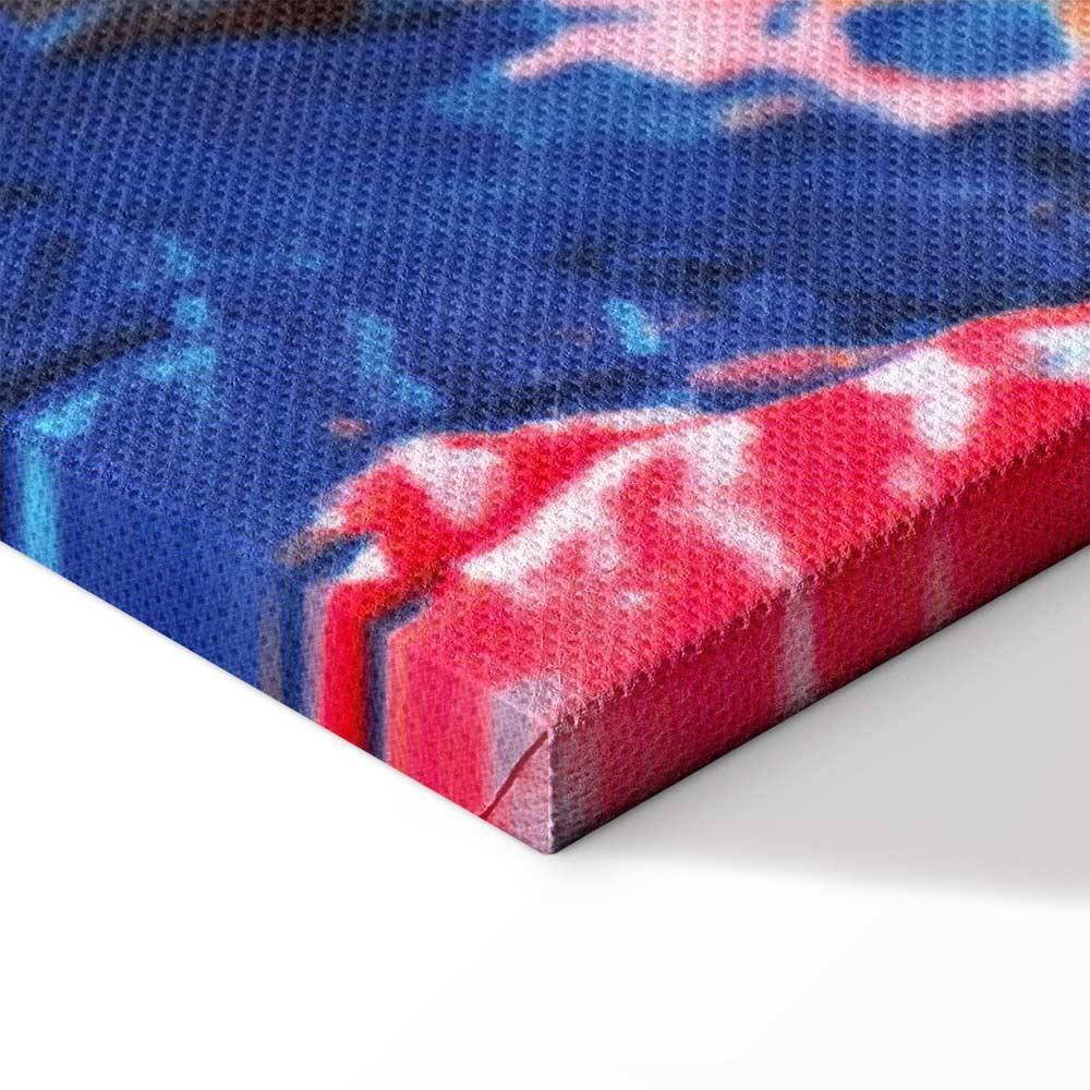 Leinwandbild - Spring Shades - A Colorful Mix of Warm and Cool Tones on Canvas