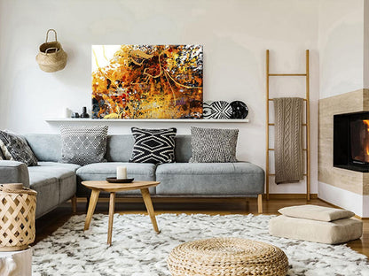 wandbild - Kiss Explosion