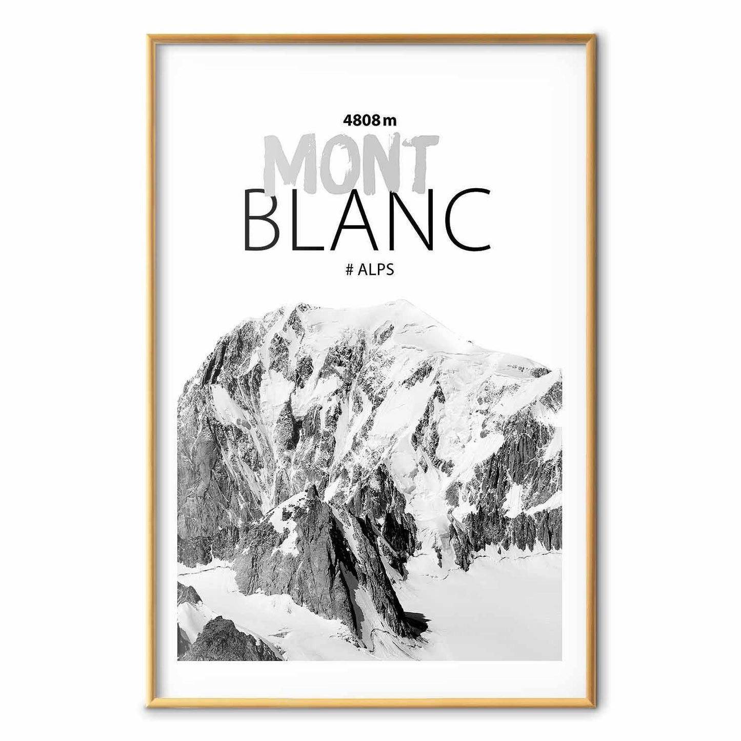 Poster - Mont Blanc