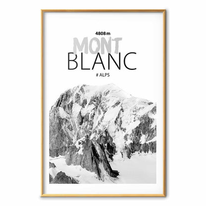 Poster - Mont Blanc