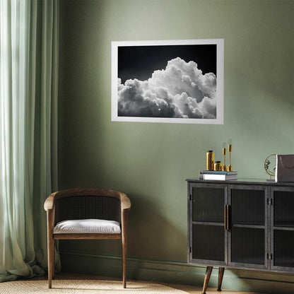 Poster - Discover the Infinite Play of Sunlight – Clouds and Shadows in the Sky