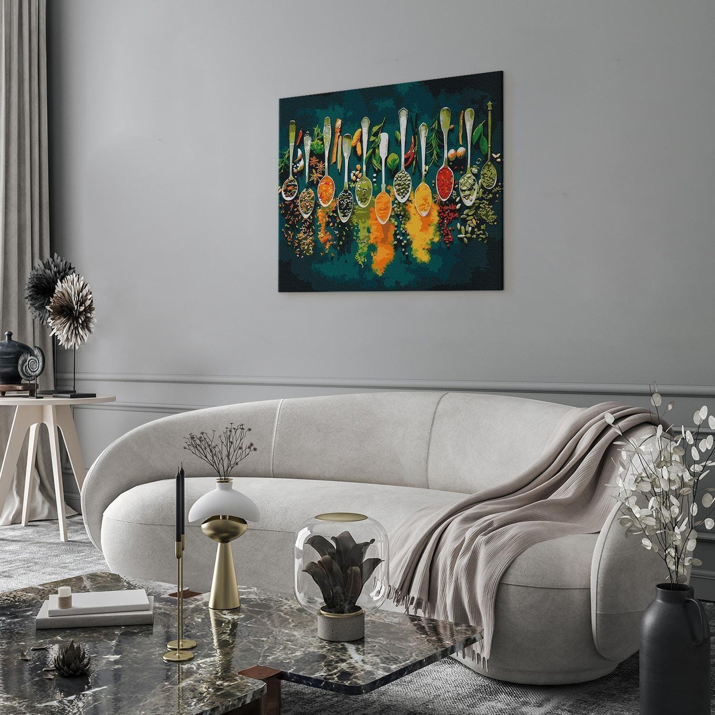 Malen nach Zahlen - A wealth of spices