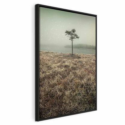 Leinwandbild - At the Lake Shore (1 Part) Vertical