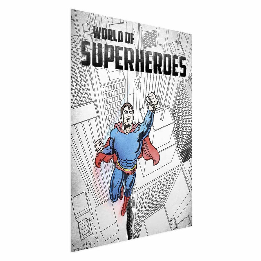 Poster - World of Superheroes Artgeist