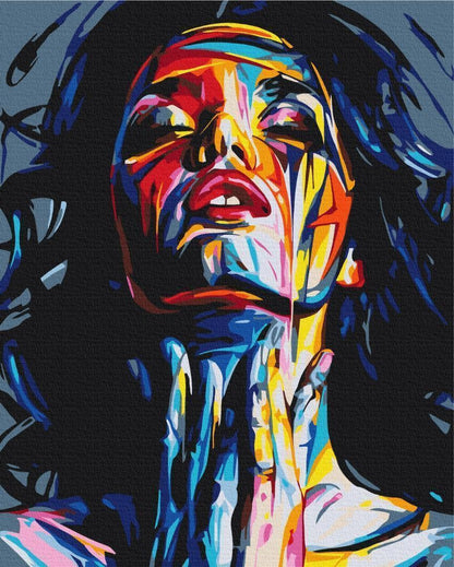 Malen nach Zahlen - Colourful beauty