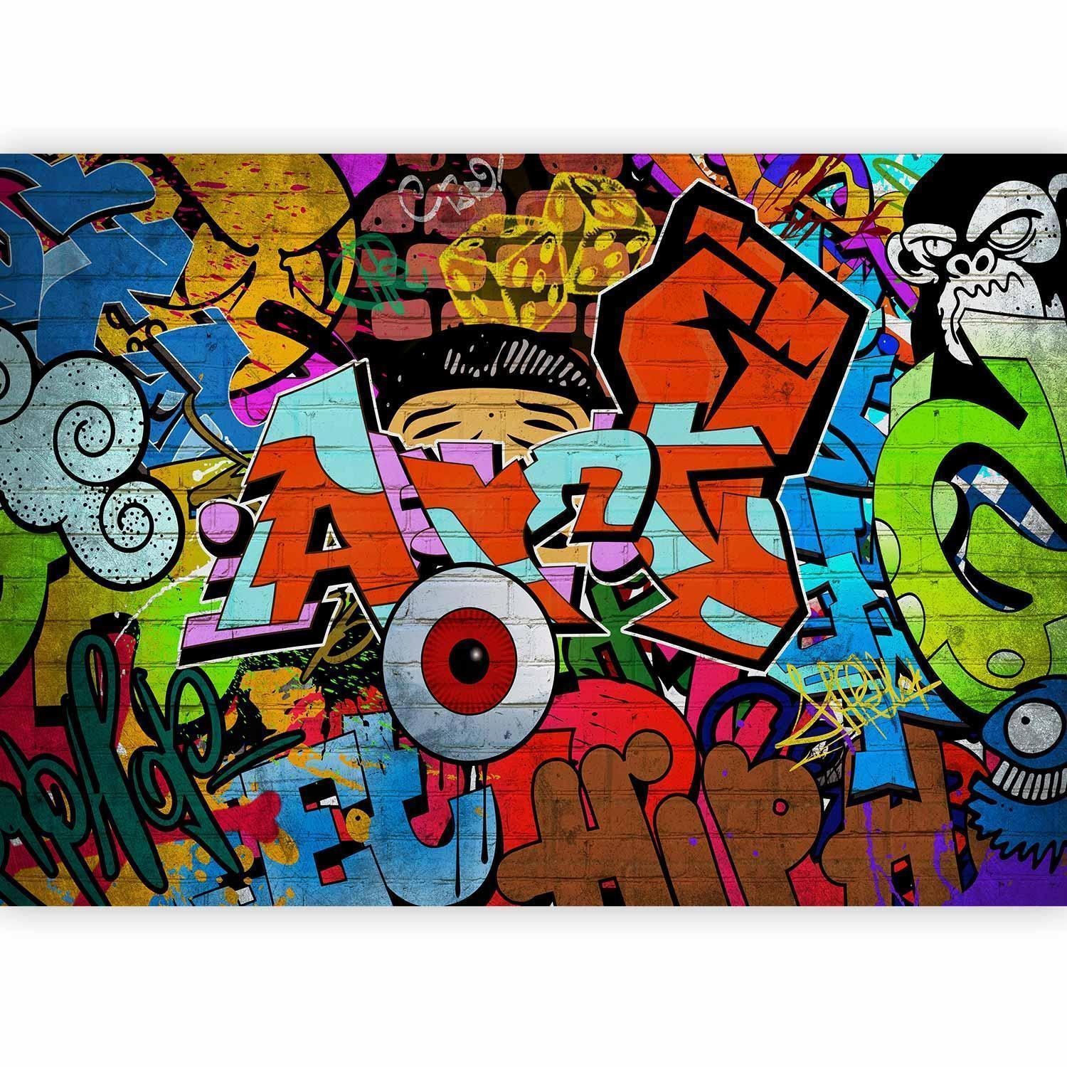 Fototapete - Graffiti art Artgeist