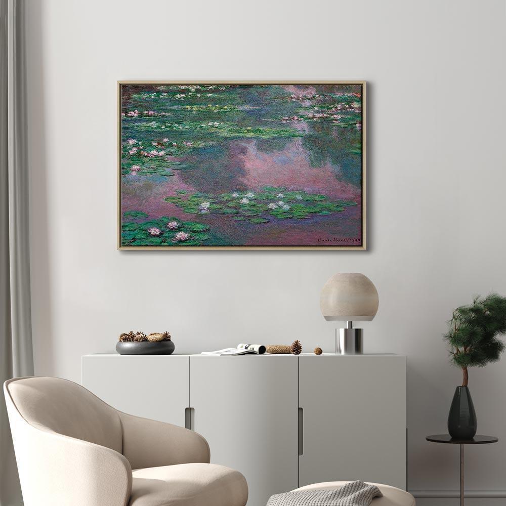 Leinwandbild - Claude Monet – Water Lilies