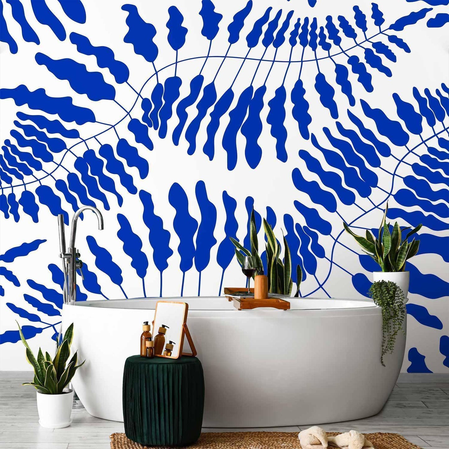 Fototapete - Blue Fern