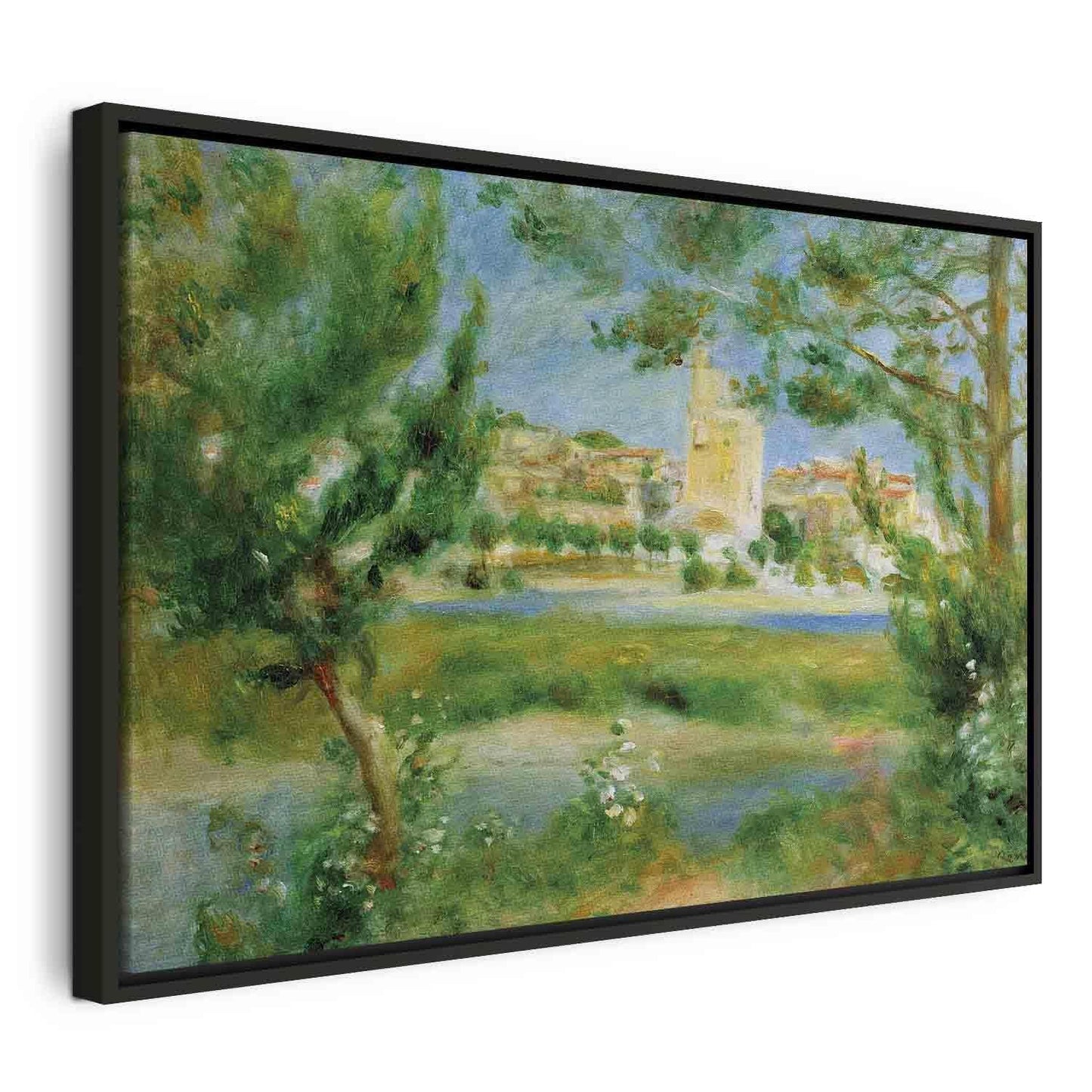 Leinwandbild - Villeneuveles-Avignon (Pierre-Auguste Renoir) Artgeist