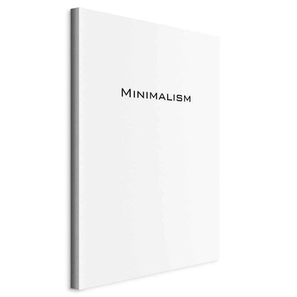 Leinwandbild - Minimalism (1 Part) Vertical