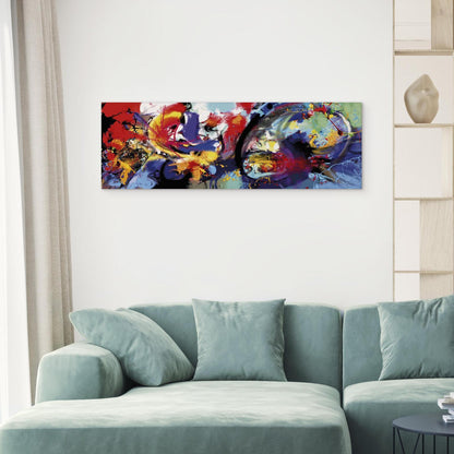 Leinwandbild - Colourful Immersion Artgeist