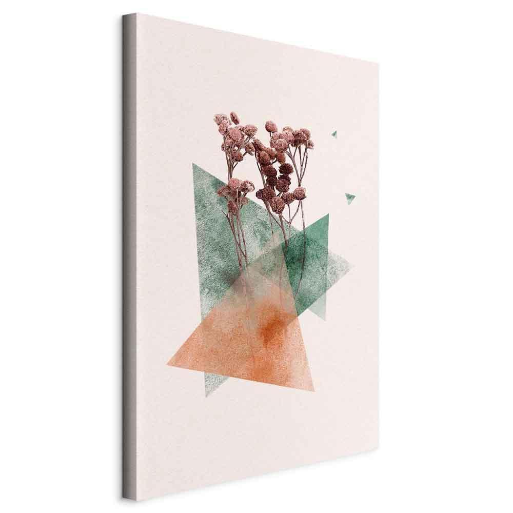 Leinwandbild - Modernist Flower (1 Part) Vertical