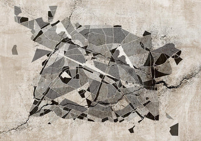 Kreative Architektur auf moderner Fototapete


