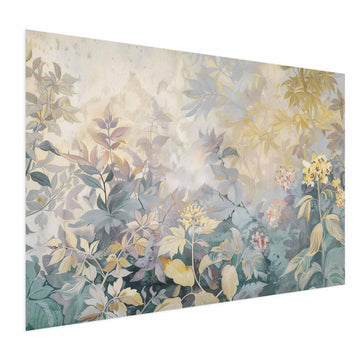 Poster - Tapestry Pattern in Colorful Flowers Artgeist