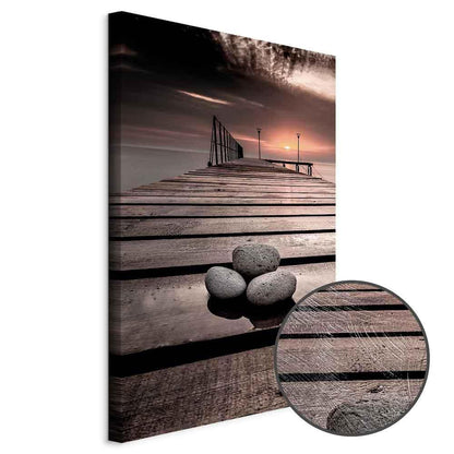 Leinwandbild - September Sunset (1 Part) Vertical