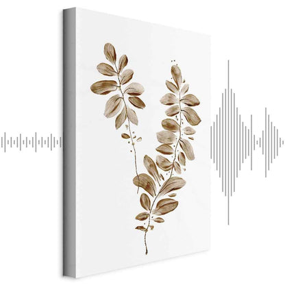 Leinwandbild - August Leaves (1 Part) Vertical