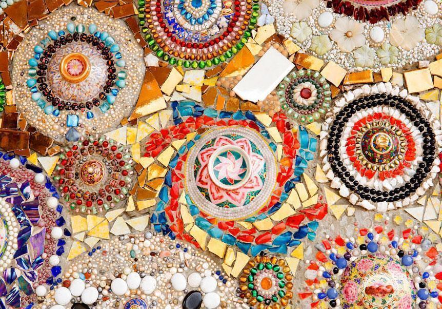 Wanddeko Marokkanisches Mosaik – Orientalisches Flair für deine Wände Sawelt