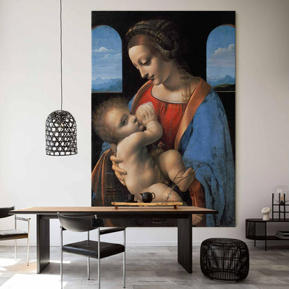 Wandbild XXL - Leonardo da Vinci – Madonna Litta