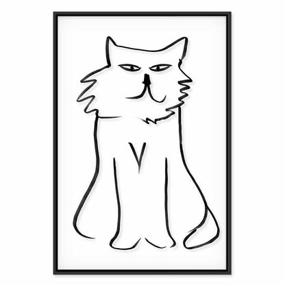 Leinwandbild - I'm Looking at You! (1 Part) Vertical