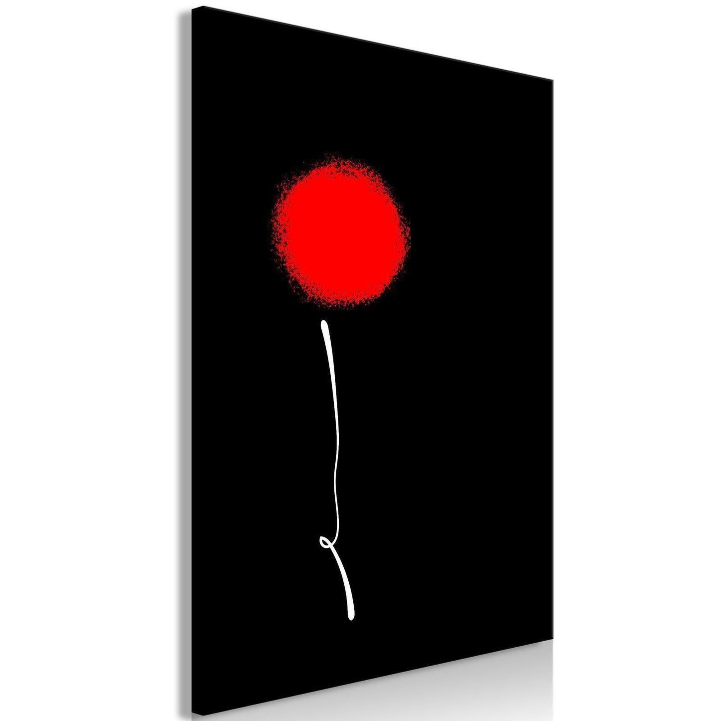 Leinwandbild - Minimalist Flower (1 Part) Vertical Artgeist